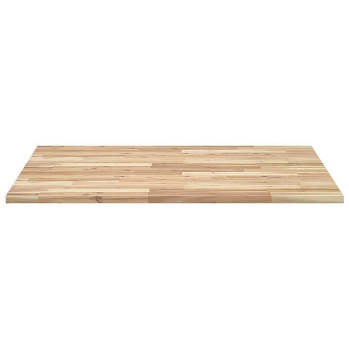 Dessus de table carré 90x90x2 cm bois massif d'acacia - Photo n°4