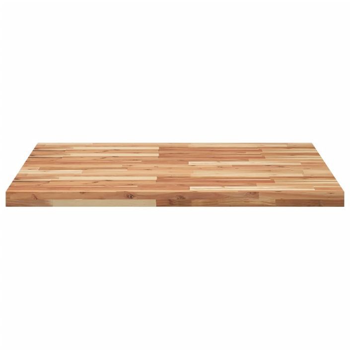 Dessus de table carré 90x90x4 cm bois massif d'acacia - Photo n°4