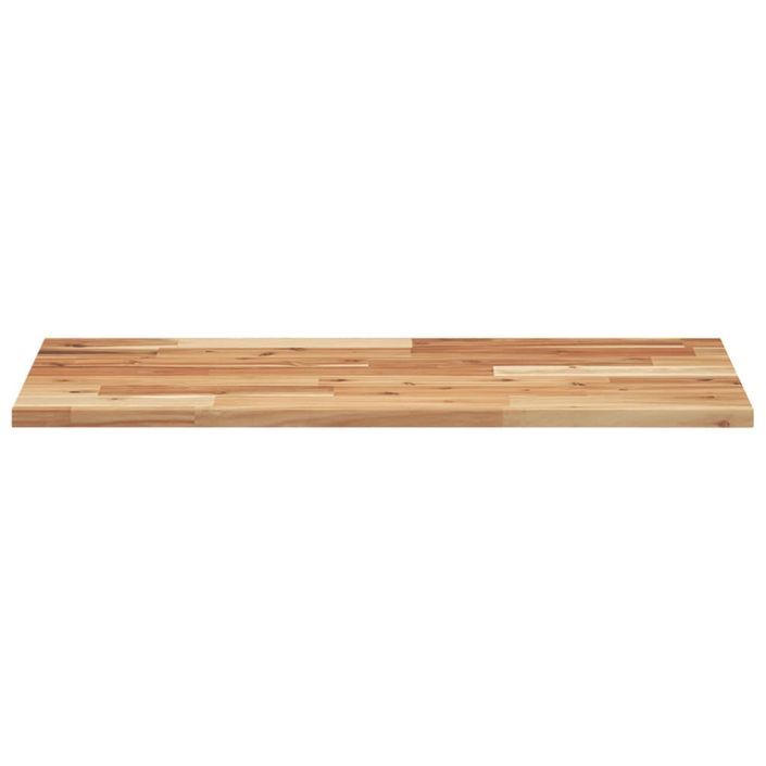 Dessus de table rectangulaire 100x40x2 cm bois massif d'acacia - Photo n°4