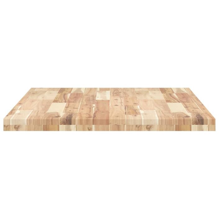 Dessus de table rectangulaire 100x70x4 cm bois massif d'acacia - Photo n°6