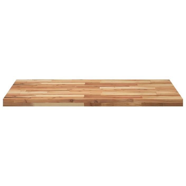 Dessus de table rectangulaire 100x70x4 cm bois massif d'acacia - Photo n°4