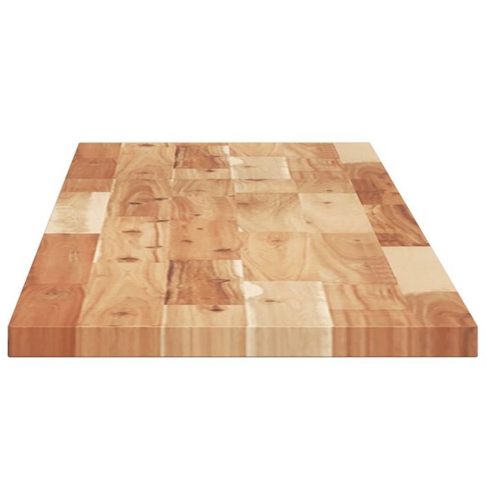 Dessus de table rectangulaire 120x30x2 cm bois massif d'acacia - Photo n°6