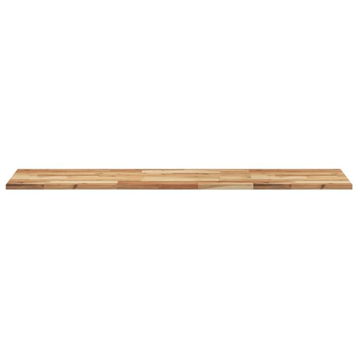 Dessus de table rectangulaire 120x40x2 cm bois massif d'acacia - Photo n°4