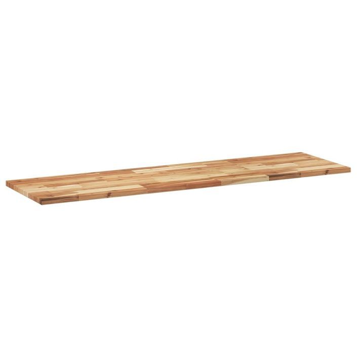 Dessus de table rectangulaire 120x40x2 cm bois massif d'acacia - Photo n°5