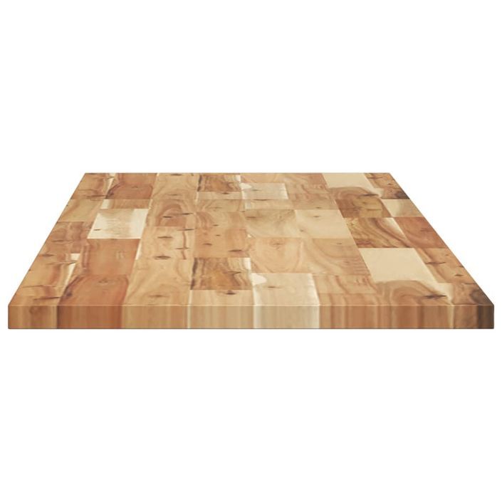 Dessus de table rectangulaire 120x40x2 cm bois massif d'acacia - Photo n°6