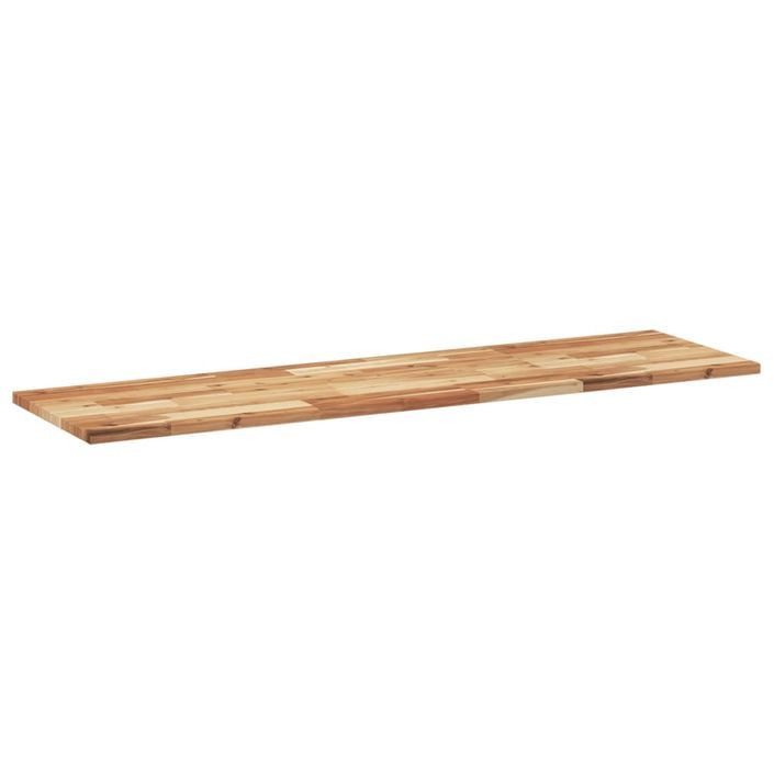 Dessus de table rectangulaire 120x40x2 cm bois massif d'acacia - Photo n°7