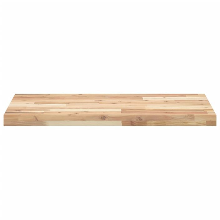 Dessus de table rectangulaire 140x50x4 cm bois massif d'acacia - Photo n°4