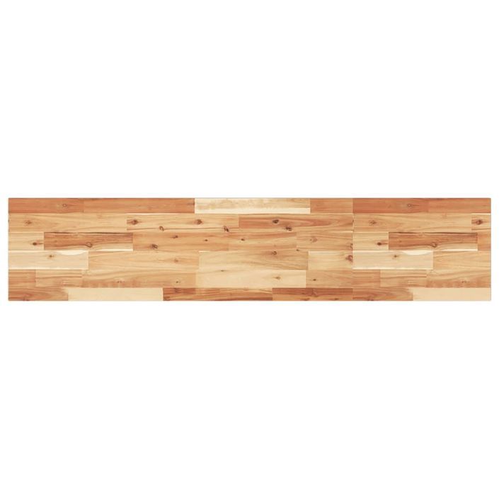 Dessus de table rectangulaire 160x30x2 cm bois massif d'acacia - Photo n°2