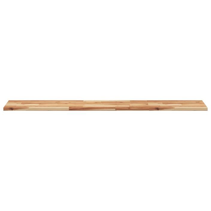 Dessus de table rectangulaire 160x30x2 cm bois massif d'acacia - Photo n°4