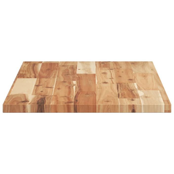 Dessus de table rectangulaire 60x40x2 cm bois massif d'acacia - Photo n°6