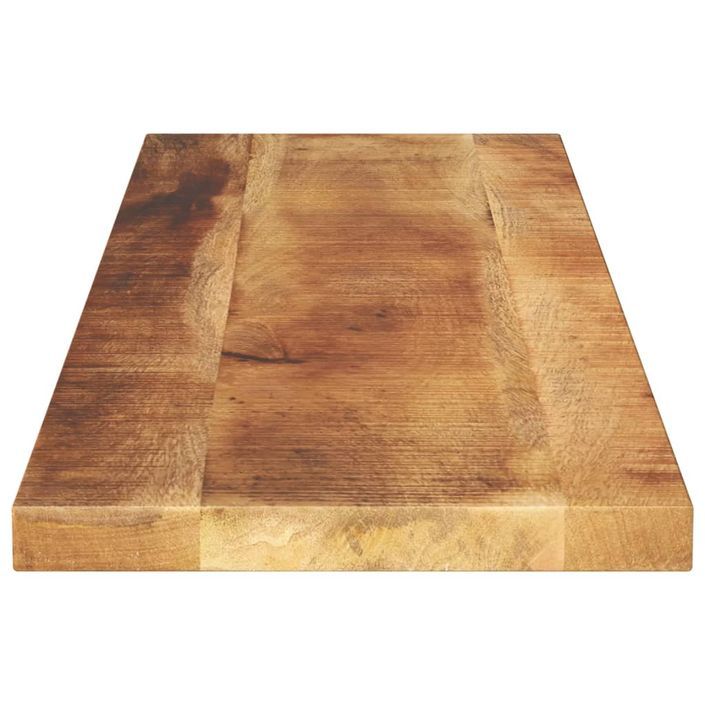 Dessus de table rectangulaire bois massif de manguier brut - Photo n°4