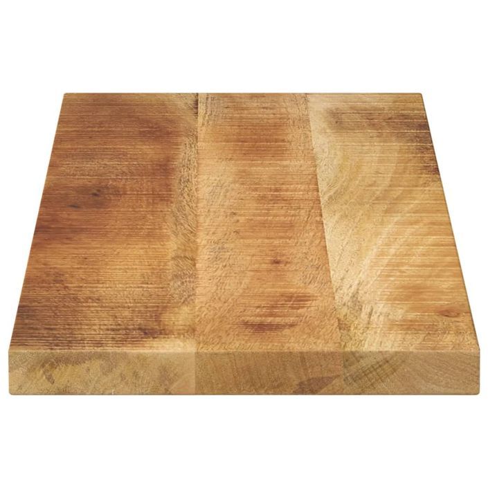 Dessus de table rectangulaire bois massif de manguier brut - Photo n°4