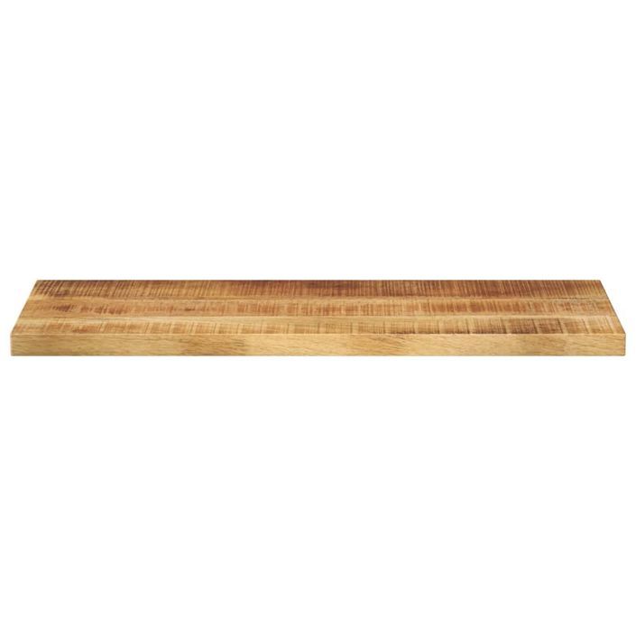 Dessus de table rectangulaire bois massif de manguier brut - Photo n°3