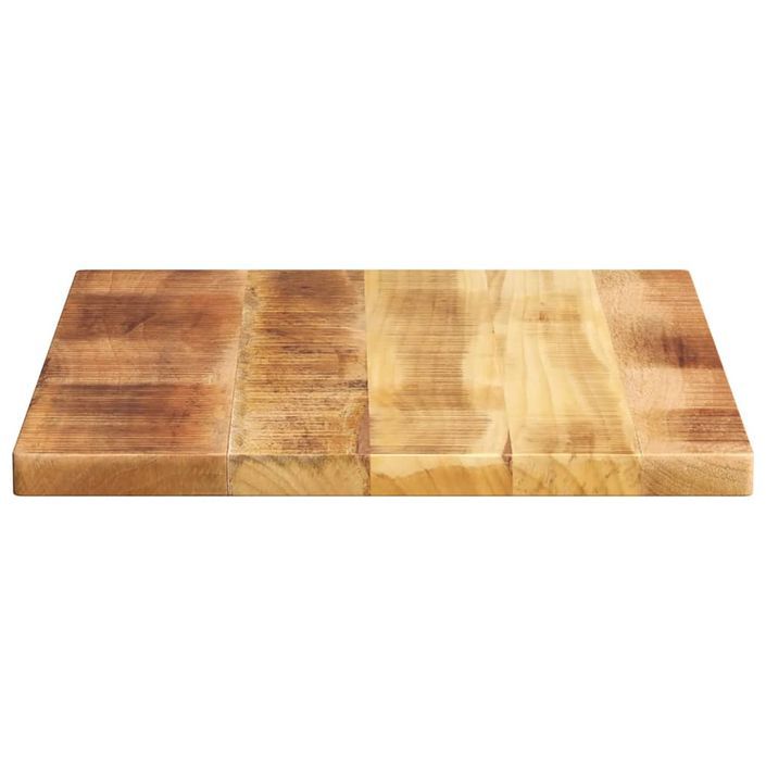 Dessus de table rectangulaire bois massif de manguier brut - Photo n°4