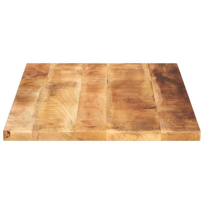 Dessus de table rectangulaire bois massif de manguier brut - Photo n°4