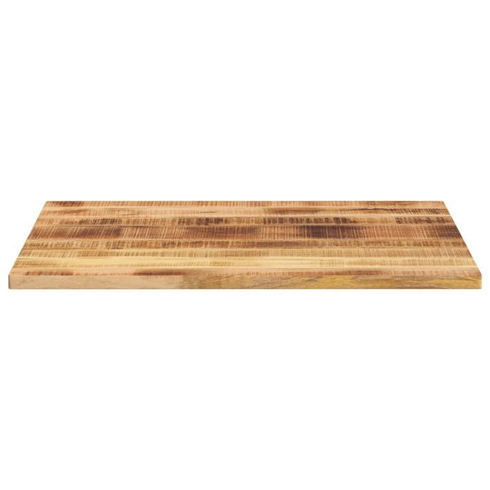 Dessus de table rectangulaire bois massif de manguier brut - Photo n°3