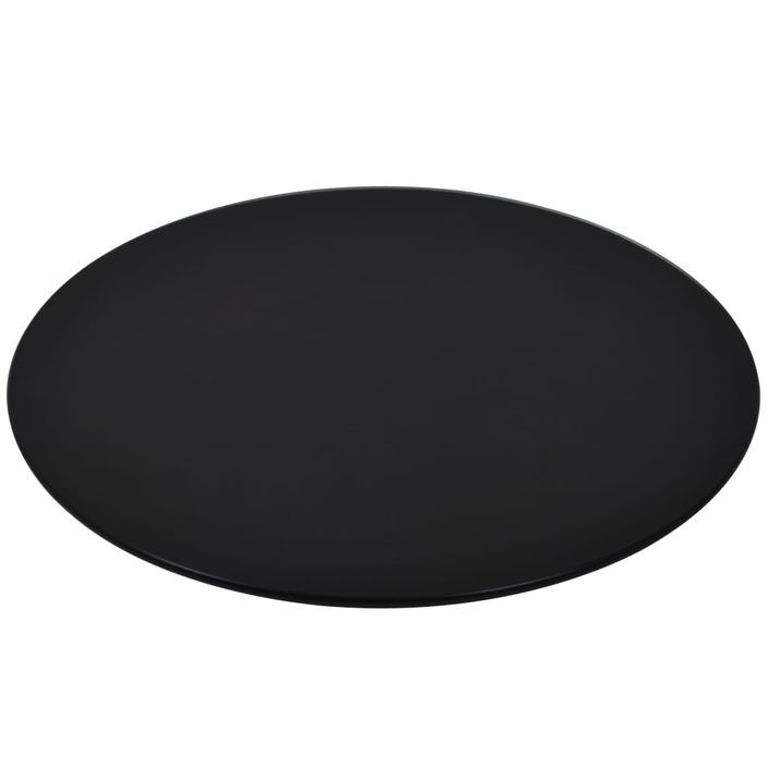 Dessus de table rond Verre trempé 800 mm - Photo n°2