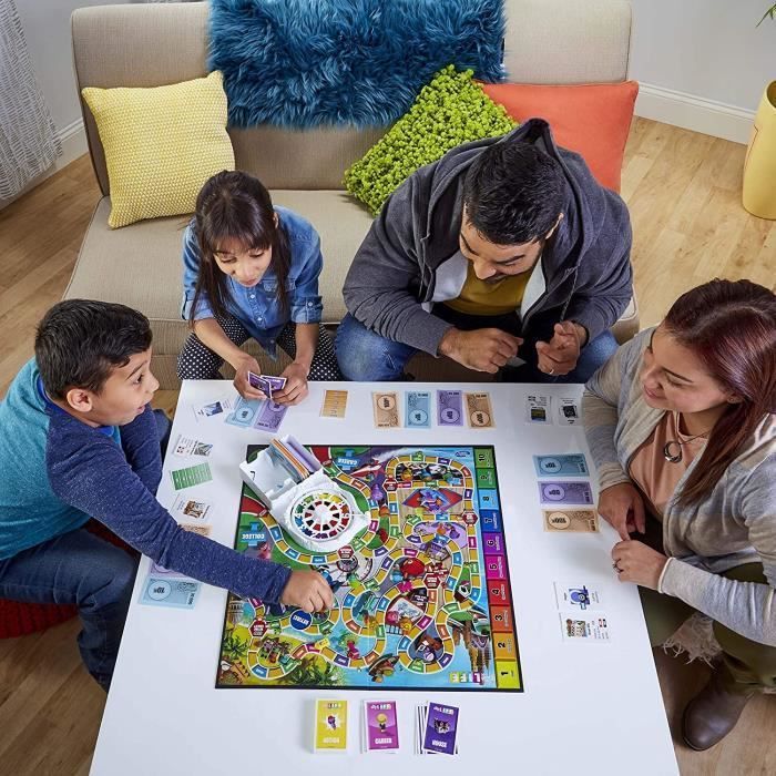 Destins Le jeu de la vie - Jeu de plateau pour la famille - 2 a 4 joueurs - pour enfants - des 8 ans - avec pions colorés - Photo n°2