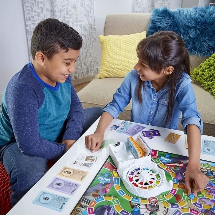 Destins Le jeu de la vie - Jeu de plateau pour la famille - 2 a 4 joueurs - pour enfants - des 8 ans - avec pions colorés - Photo n°6