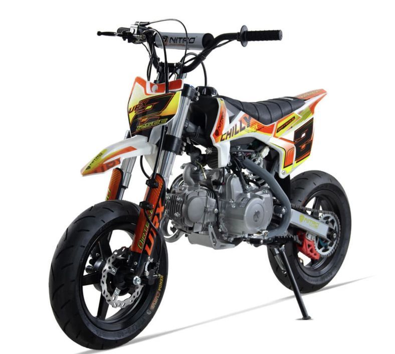 Dirt Bike 125cc CHILLY UX URX 12/12 semi automatique - Photo n°1