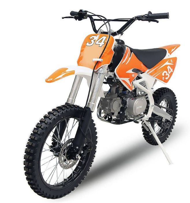 Dirt Bike 125cc Thunder 17/14 Manuel 4 temps Orange - Photo n°2