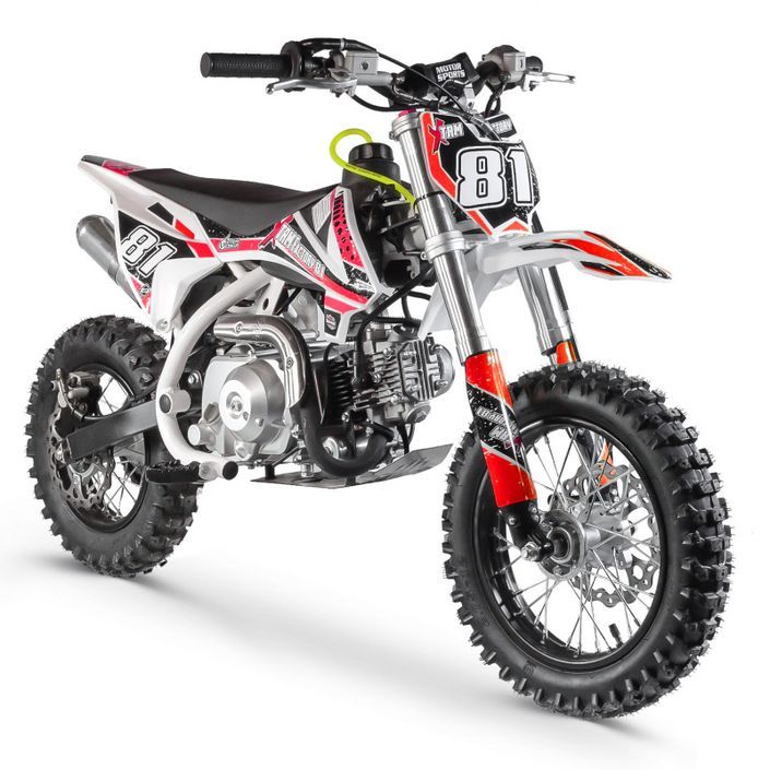 Dirt bike enfant 70cc automatique rouge MX70 12/10 - Photo n°2