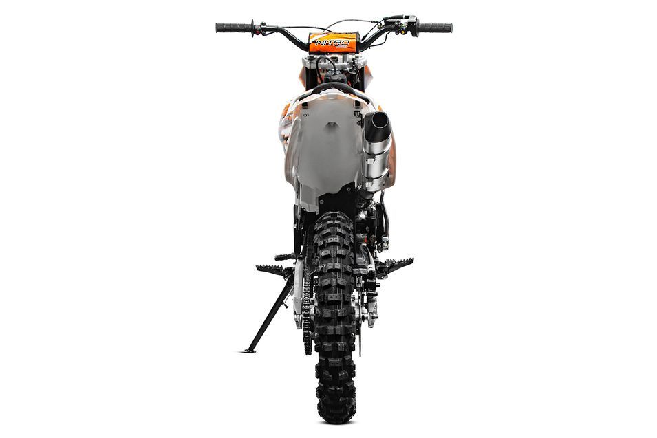 Dirtbike Hurricane 150cc orange V2 19/16 pouces 5 vitesses manuel refroidi par air - Photo n°5