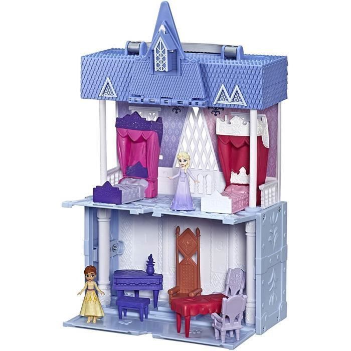 Disney La Reine des Neiges 2 - Pop up - Mini Château d'Arendelle des poupees Elsa et Anna - 2 étages - Photo n°3