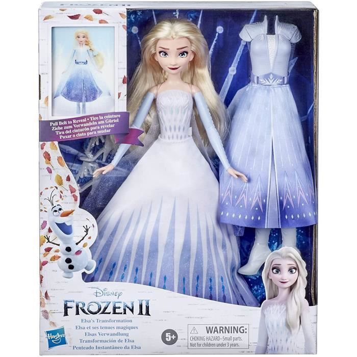 Disney La Reine des Neiges 2 Poupee Princesse Disney Elsa et ses tenues magiques LesTendances