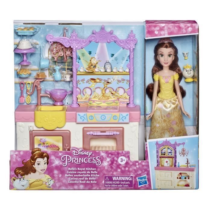 Disney Princesses - Poupee Belle et sa cuisine royale - Photo n°2