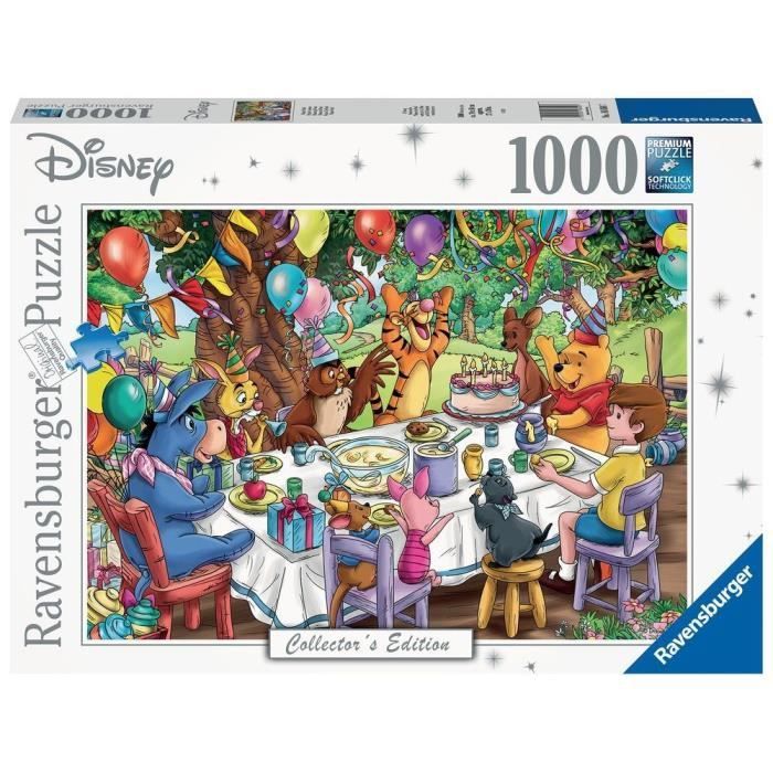 DISNEY WINNIE L'OURSON - Puzzle 1000 pieces - Winnie l'Ourson (Collection Disney) - Ravensburger - Photo n°2