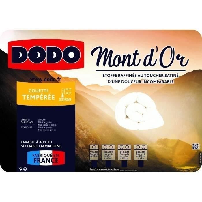 DODO Couette tempérée Mont D´Or - 200 x 200 cm - Photo n°3