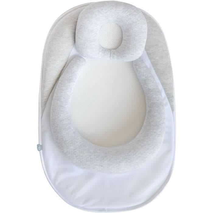 Domiva Cale bébé SAFETY PAD 3D - 40 x 65 cm - Coton/Polyester - Gris - Photo n°1