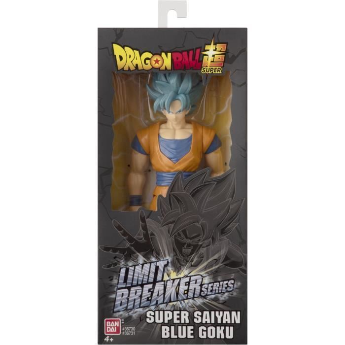 DRAGON BALL SUPER - Figurine Géante Limit Breaker 30 cm - Super Saiyan Goku Blue - Photo n°2