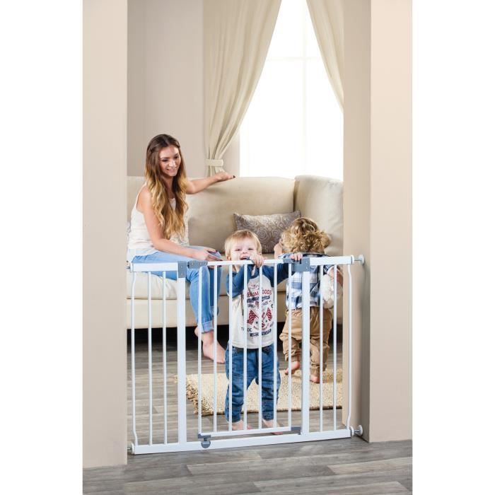 DREAMBABY Barriere de sécurité Extra large LIBERTY - Par pression - L 99/105,5 x H 75 cm - Blanche - Photo n°4