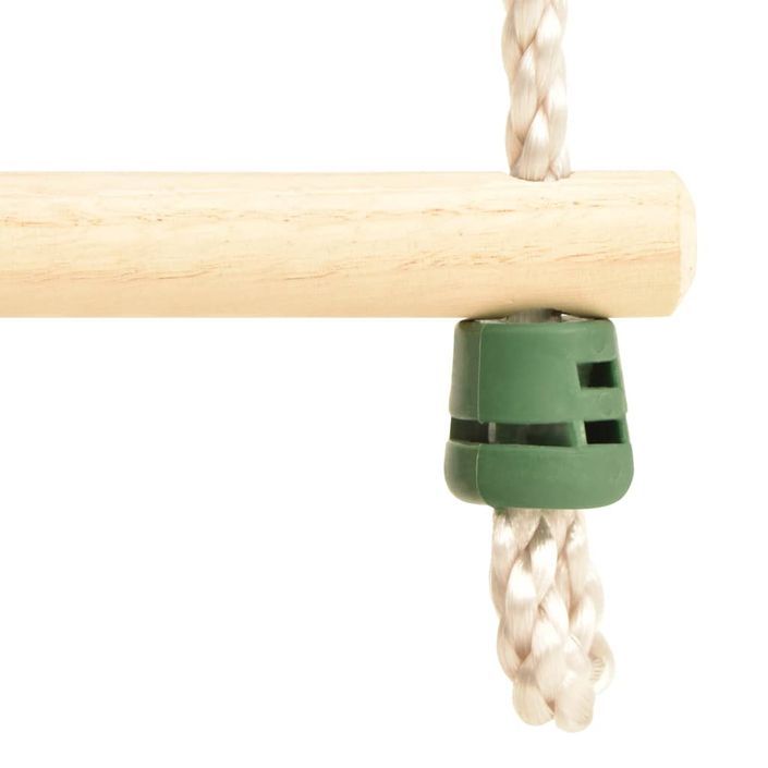 Échelle de corde pour enfants Bois massif et PE 30x168 cm - Photo n°4