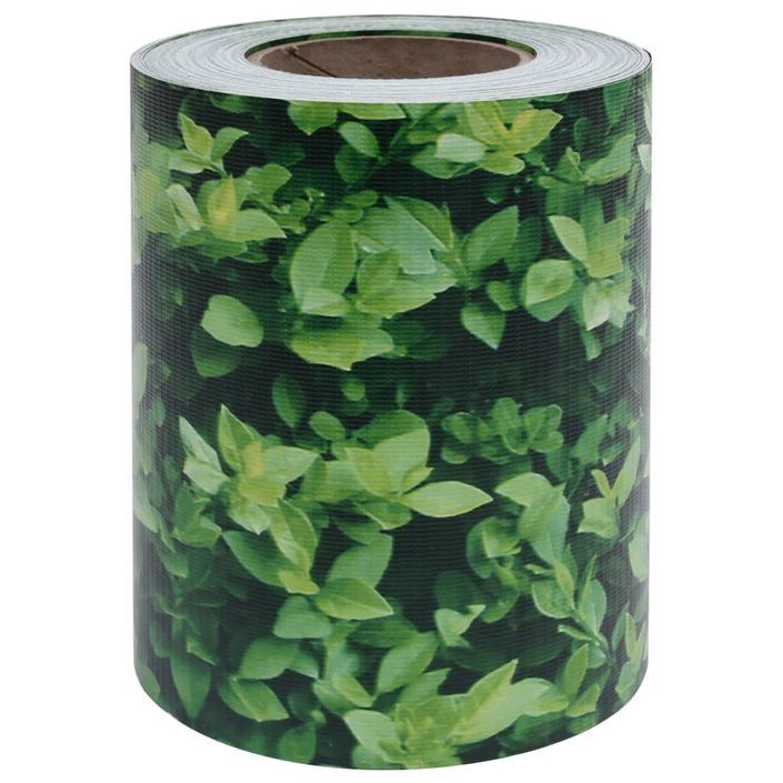 Écran d'intimité de jardin PVC 35x0,19 m Vert - Photo n°6