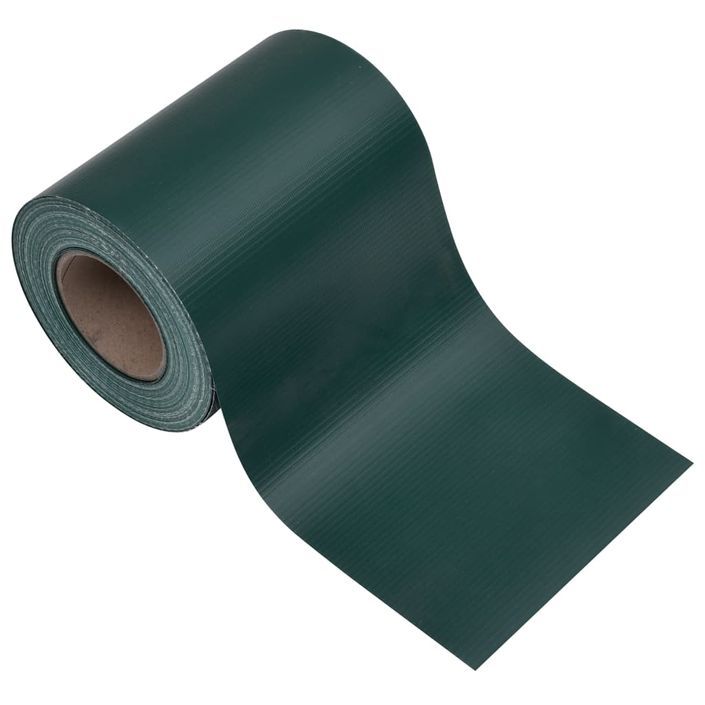 Écran d'intimité de jardin PVC 35x0,19 m Vert mat - Photo n°6