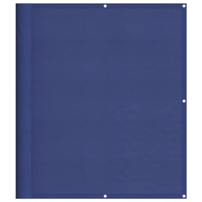 Écran de balcon bleu 120x1000 cm 100% polyester oxford - Photo n°1