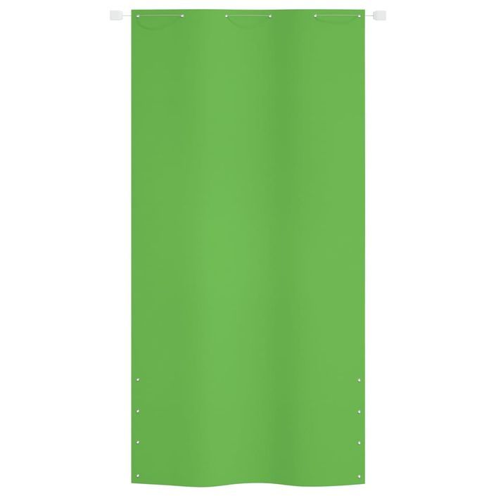 Écran de balcon Vert clair 120x240 cm Tissu Oxford - Photo n°2