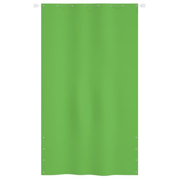 Écran de balcon Vert clair 140x240 cm Tissu Oxford - Photo n°2