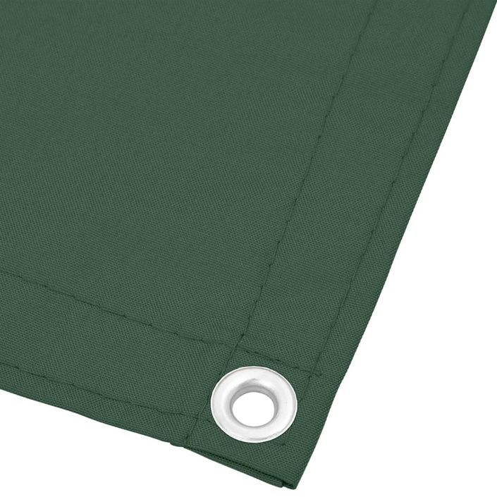 Écran de balcon vert foncé 120x700 cm 100% polyester oxford - Photo n°4