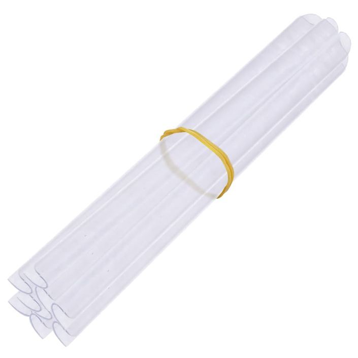 Écrans d'intimité de jardin 4 pcs PVC 35x0,19 m Gris - Photo n°7