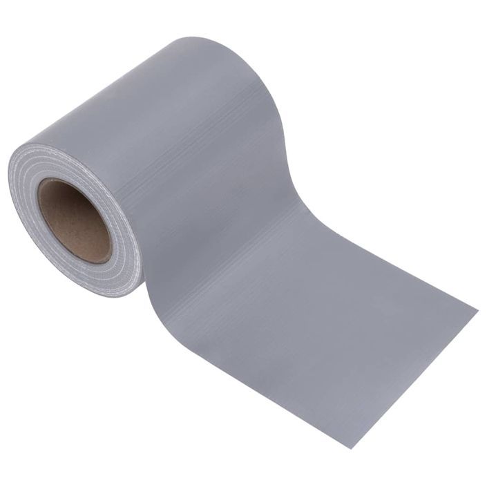 Écrans d'intimité de jardin 4 pcs PVC 35x0,19 m Gris clair mat - Photo n°6