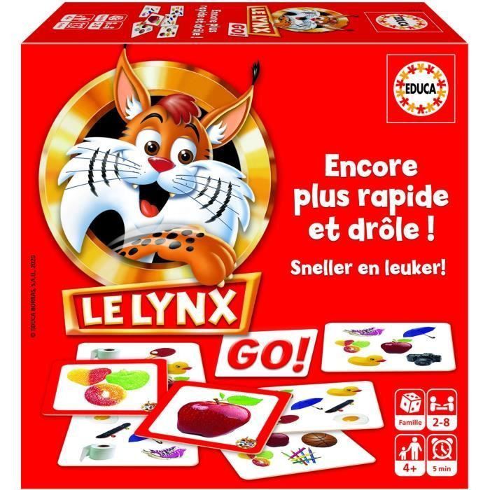 EDUCA - 18716 - Le Lynx - Jeu de cartes - Photo n°1