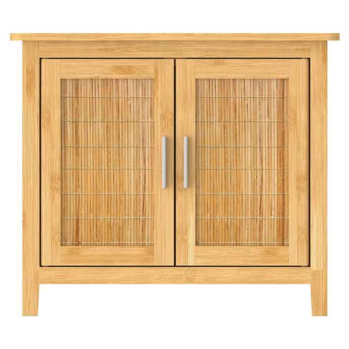 EISL Armoire de salle de bain Bambou 67x28x60 cm - Photo n°3