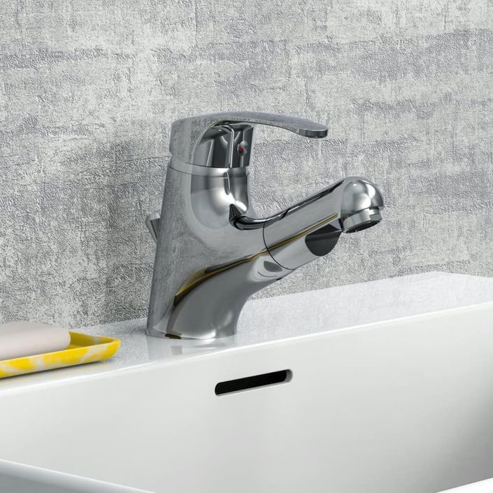 EISL Mitigeur de lavabo avec douchette extractible VICO chrome - Photo n°6