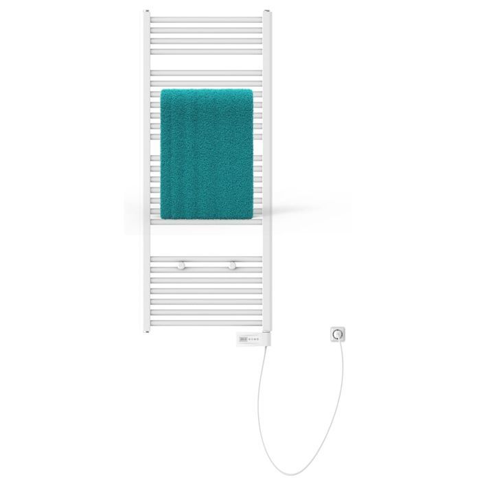 EISL Radiateur de salle de bain avec minuterie Blanc 120x50x15 cm - Photo n°5