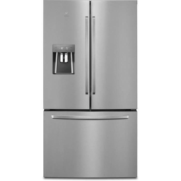 ELECTROLUX EN6086MOX-Réfrigérateur multiportes-536 L (417 + 119 L)-Froid total no frost-A++-L 91,2 x H 177,6 cm-Inox - Photo n°1