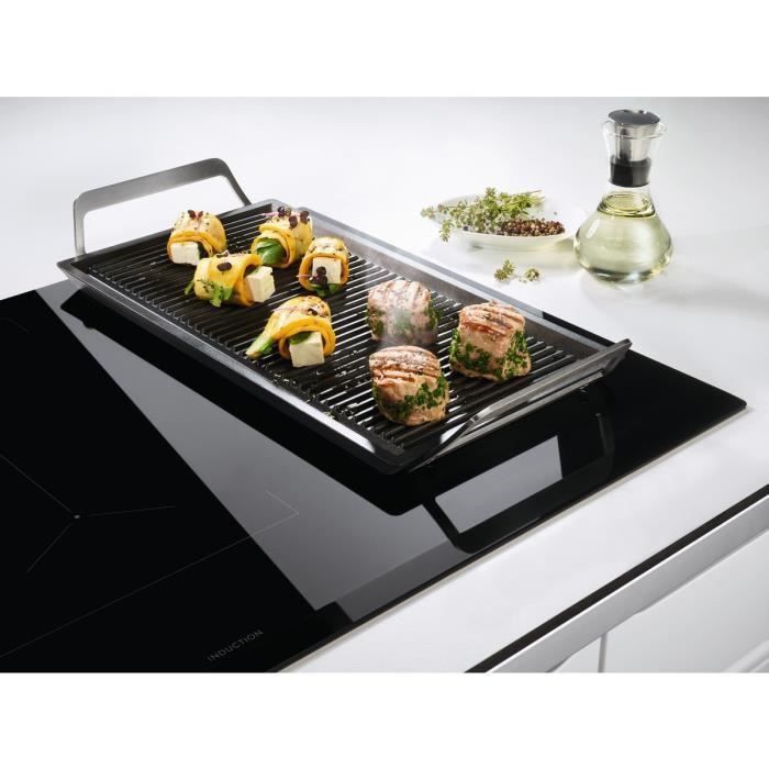 ELECTROLUX LIV6343 - Table de cuisson - 4 foyers - 7350W - Revetement verre - Noir - Photo n°3